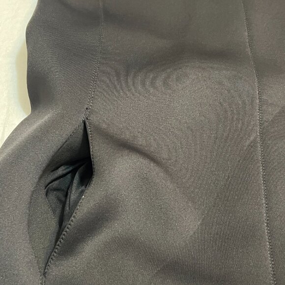 NWT Polo Ralph Lauren Black Short Sleeve Sheath Dress Women's Size 12 Minimalist - Picture 6 of 12